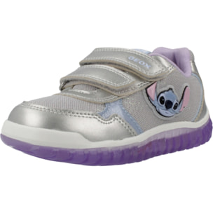 Zapatillas Niña de la marca GEOX  modelo B LIGHTYLOO PLATA