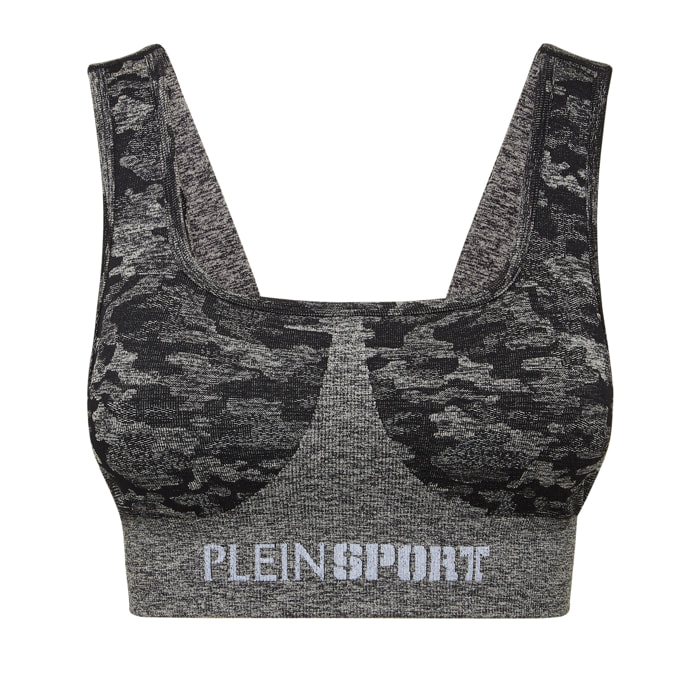 PLEIN SPORT Sports Bra LOGO