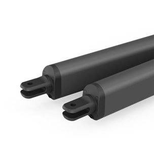 Motorisation solaire pour portail à battants + digicode - Moteur à vérins  - Teha 410