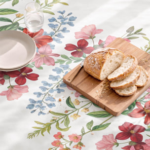 Nappe anti-taches MARLIN MULTICOLORE - en 100 % coton