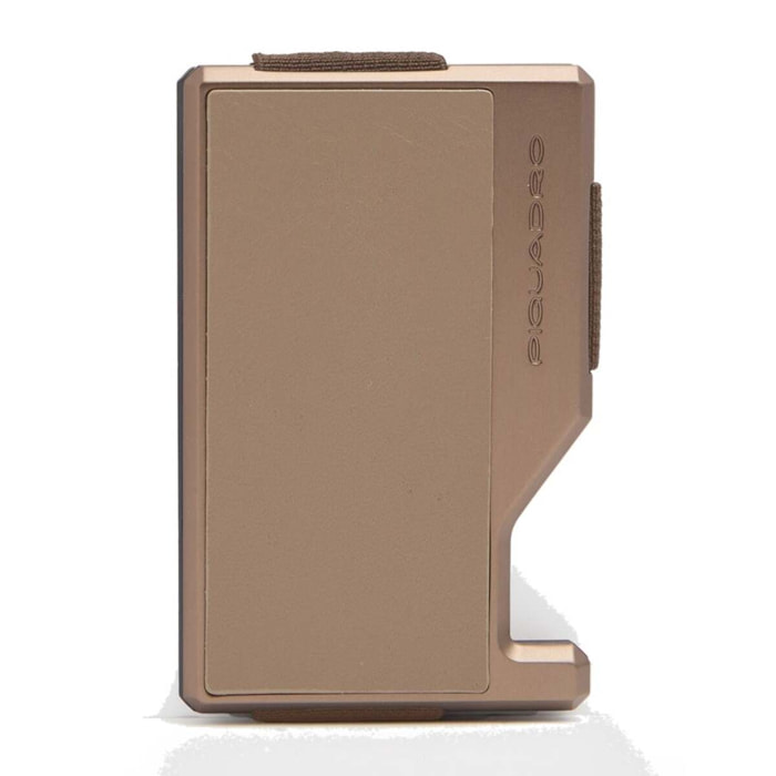 Piquadro Portacarte di credito MagSafe® con fascia elastica
