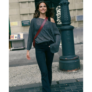 Pantalón de mujer vaquero acampanado