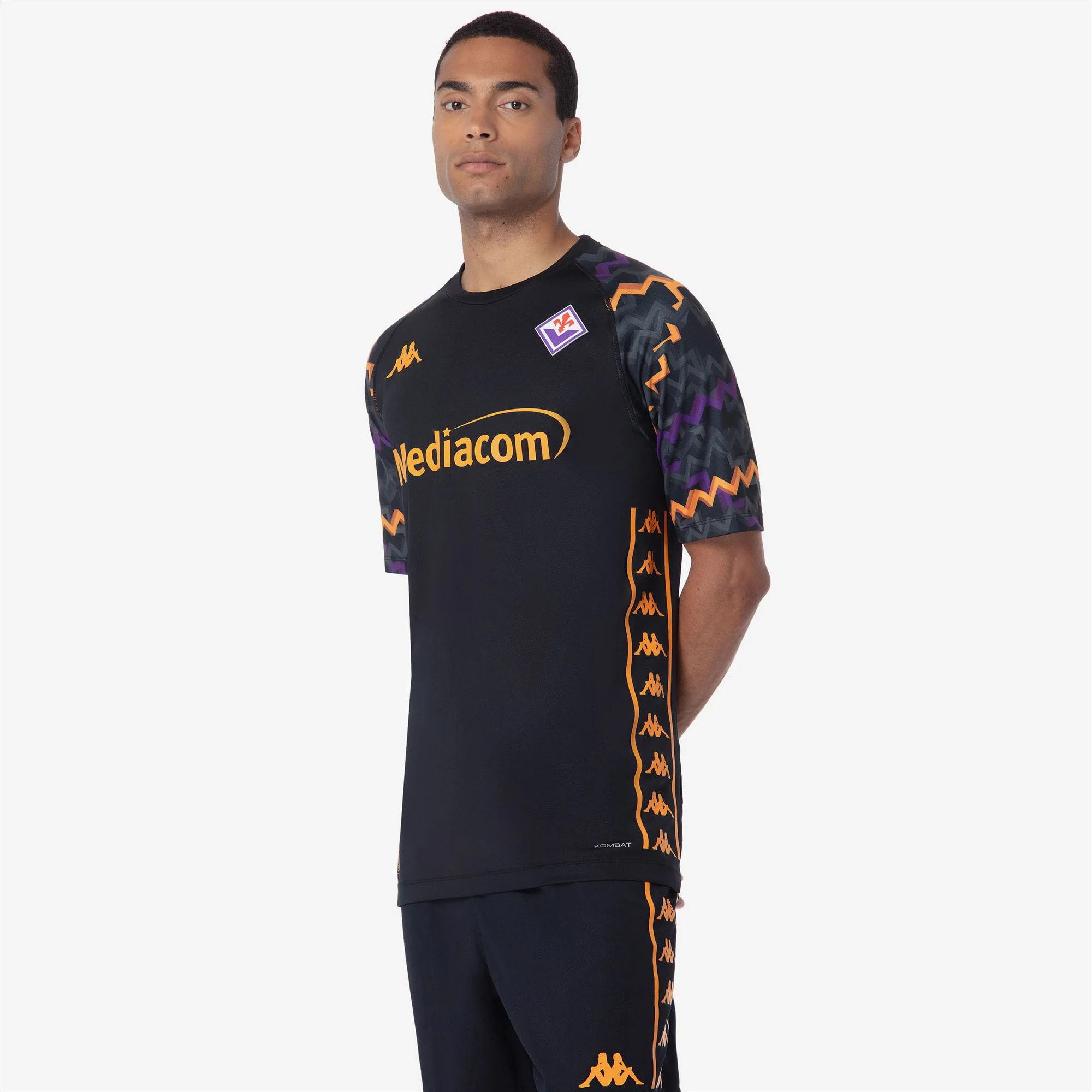 Kappa - Maglie gioco Uomo Nero - Kombat Gk Pro 2025 Fiorentina