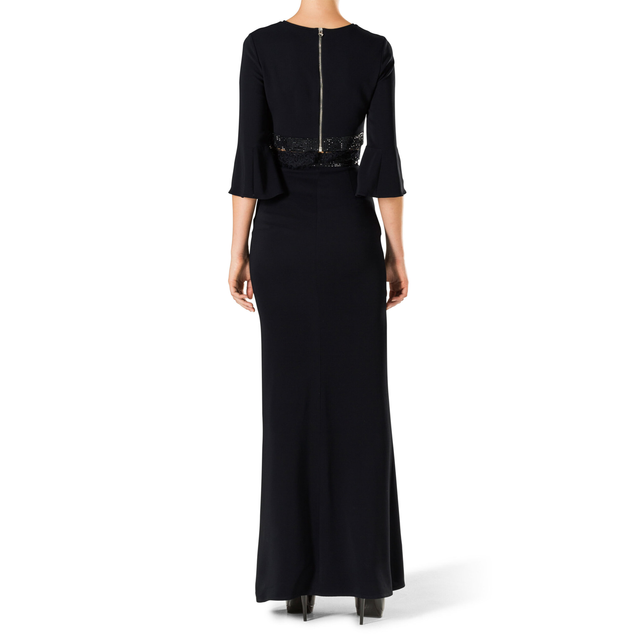 PHILIPP PLEIN Long Dress "Cause you don't think"