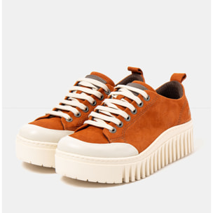 Zapatos 1535 NOBUCK DARK ORANGE/BRIGHTON color Dark orange