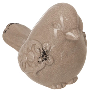 Oiseau Spring garden H.7,2cm céramique