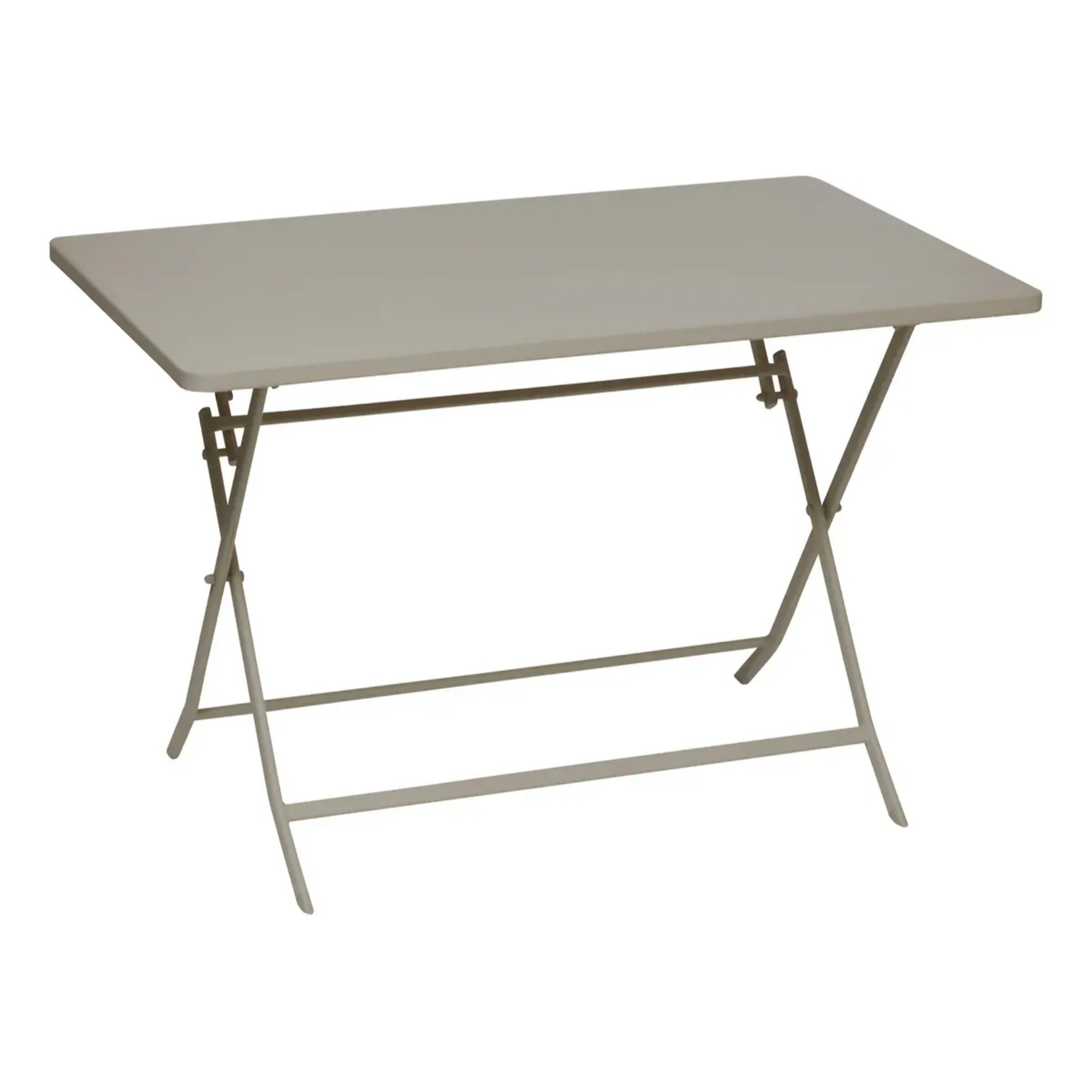 Table de jardin Greensboro 4 places pliable café 110x70cm