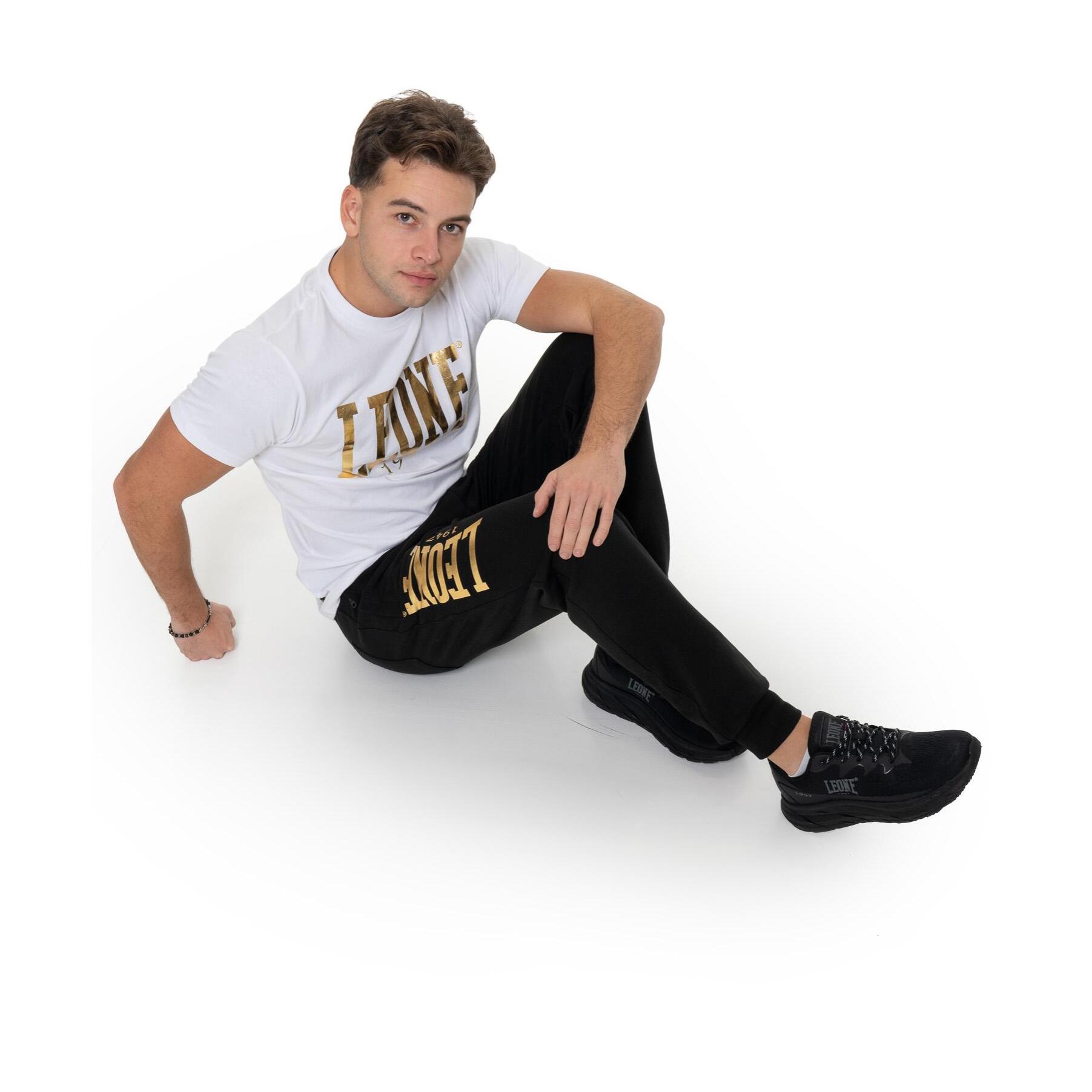 Pantalones deportivos dorados para hombre