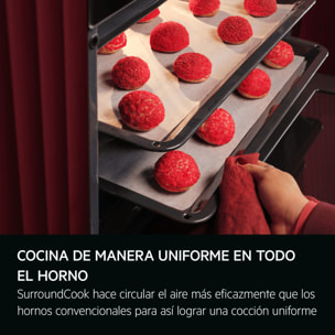 AEG Horno compacto Serie 5000 SurroundCook con SteamBake con Display LED Explore TA5PK401B