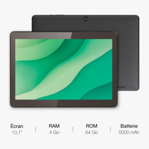 Tablette Android LOGICOM Tab 210 Noir 64Go