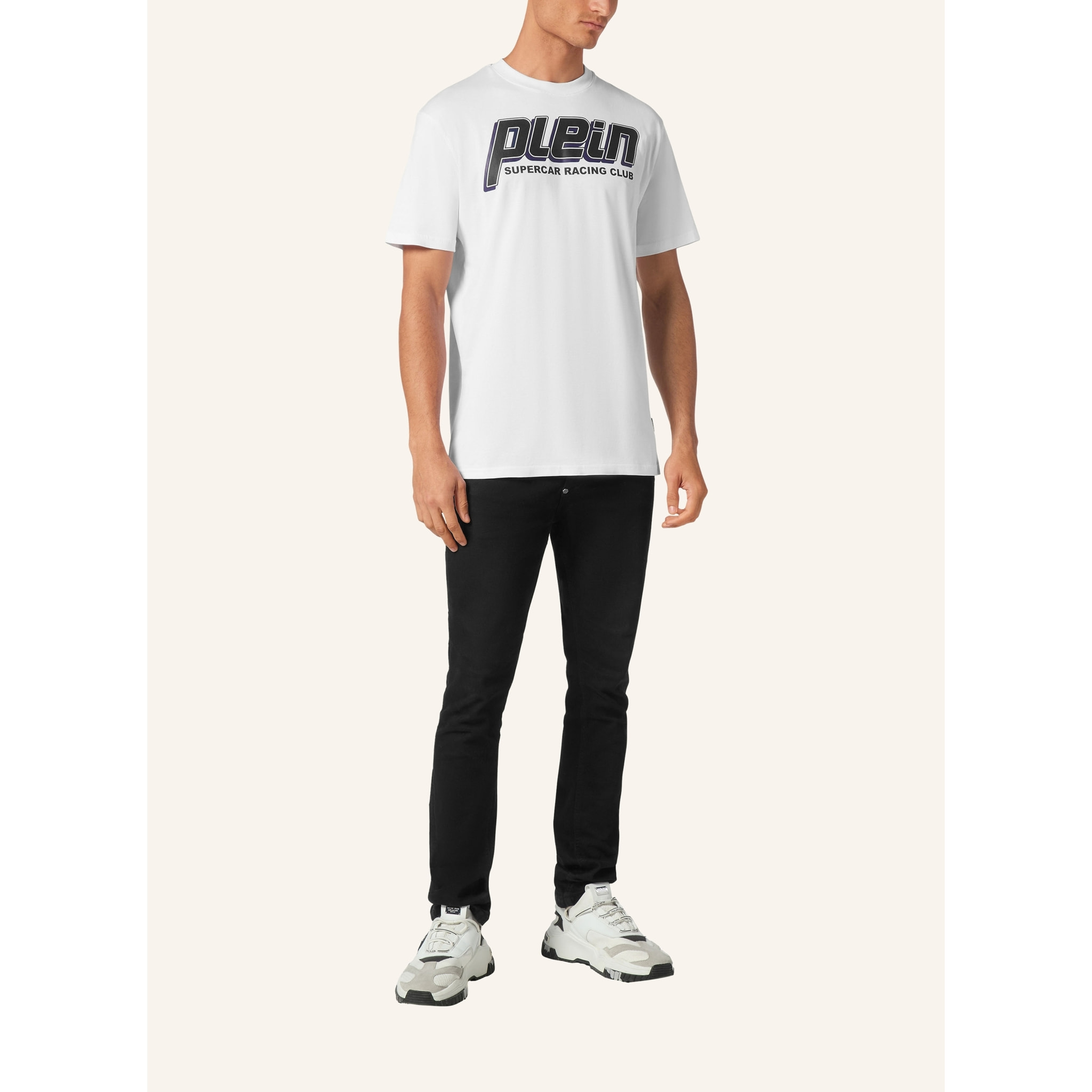 PHILIPP PLEIN Maglietta a girocollo RACING