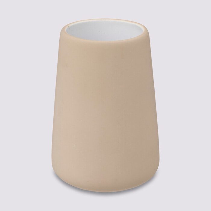 Vaso de cerámica "Colorama" beige natural