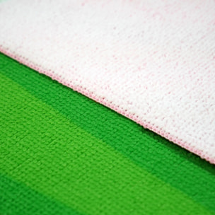 Serviette de plage microfibre enfant - Pop-Fraise - 75x150cm - 220g/m²