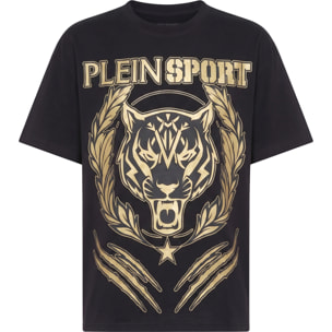 PLEIN SPORT Camiseta de cuello redondo y manga corta TIGER