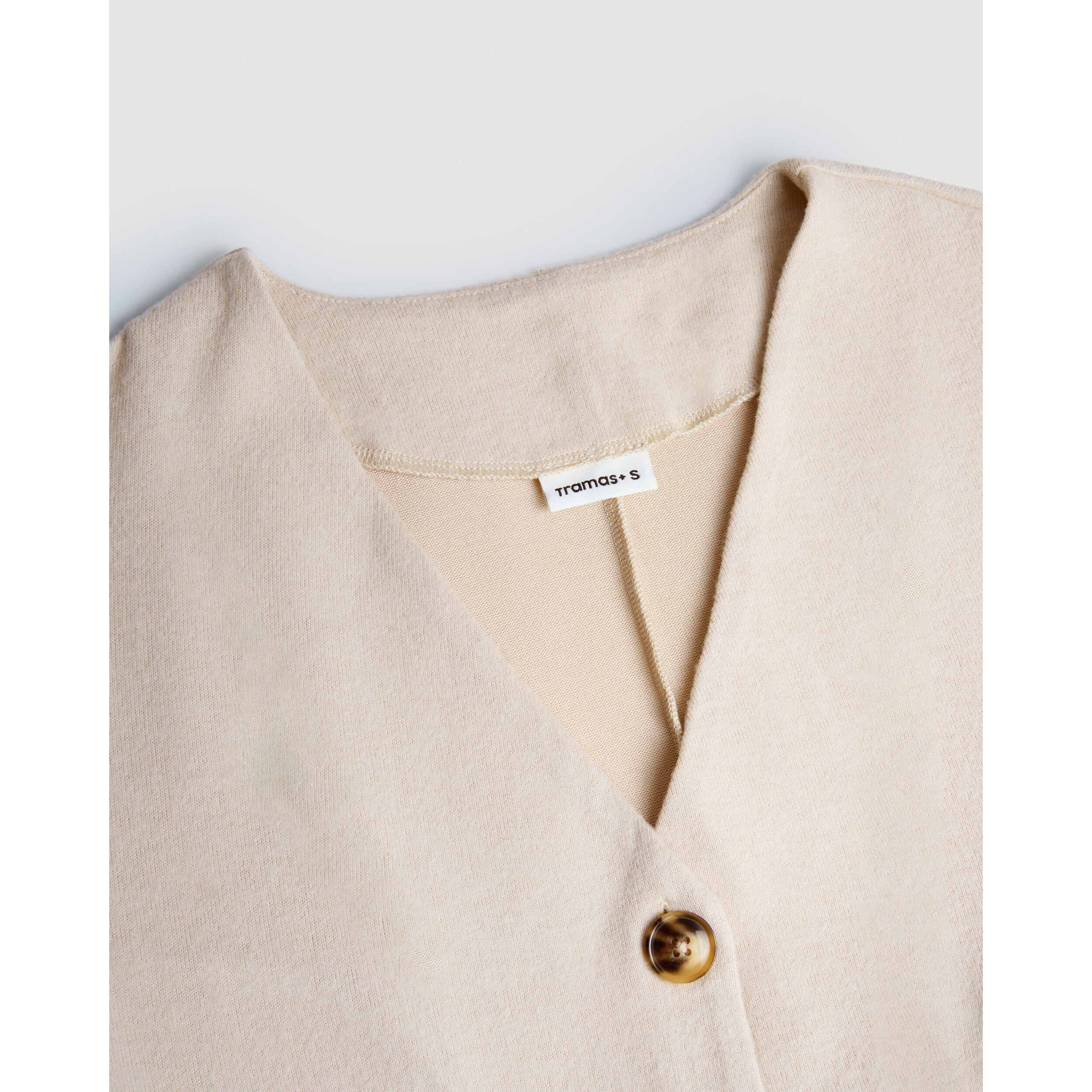 Set chaqueta pantalón angorina beige