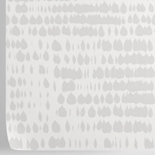 Carta da Parati Bianca Grigia