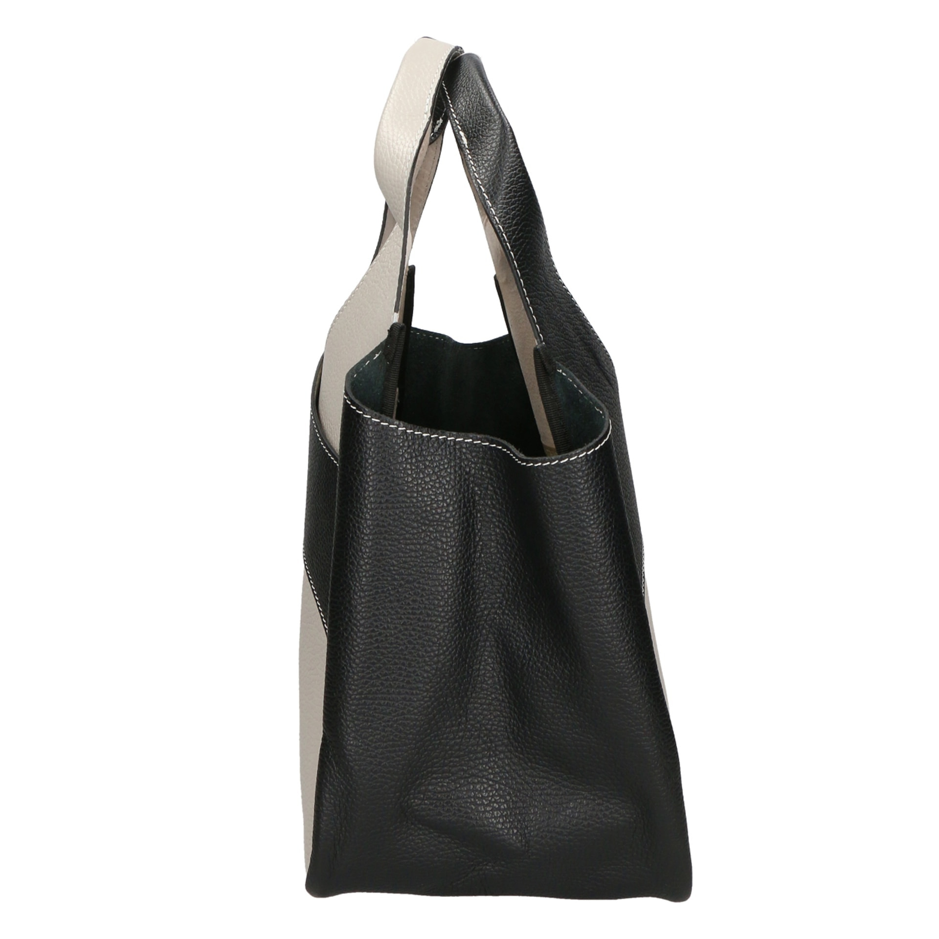 Borsa a mano da donna - Modello Iside - 100% pelle - 22.0 x 28.0 x 18.0 cm