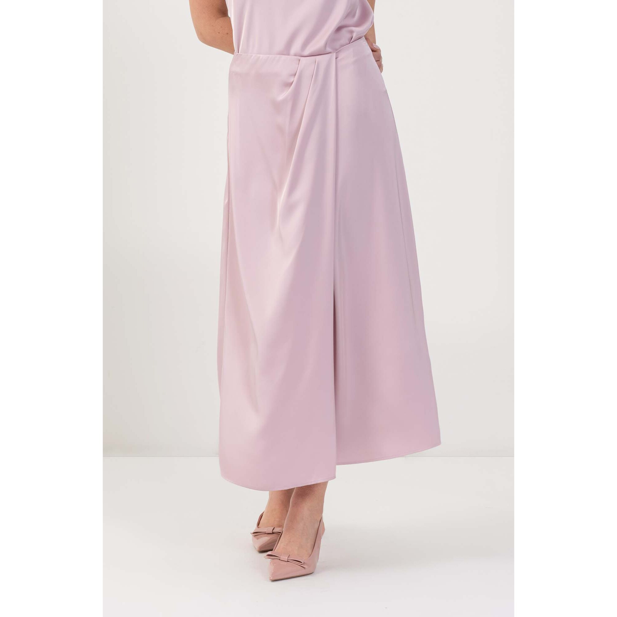 Kocca - Gonna midi con piega Donna