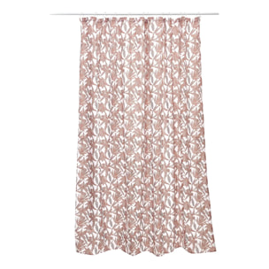 Rideau de douche Bloom rectangulaire 180x200cm rose