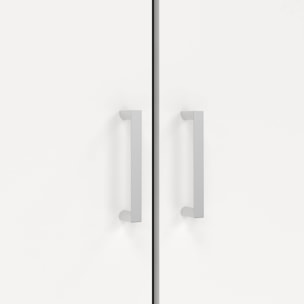 Armario duero con 2 puertas en color blanco 77,6x49,5x175,4cm