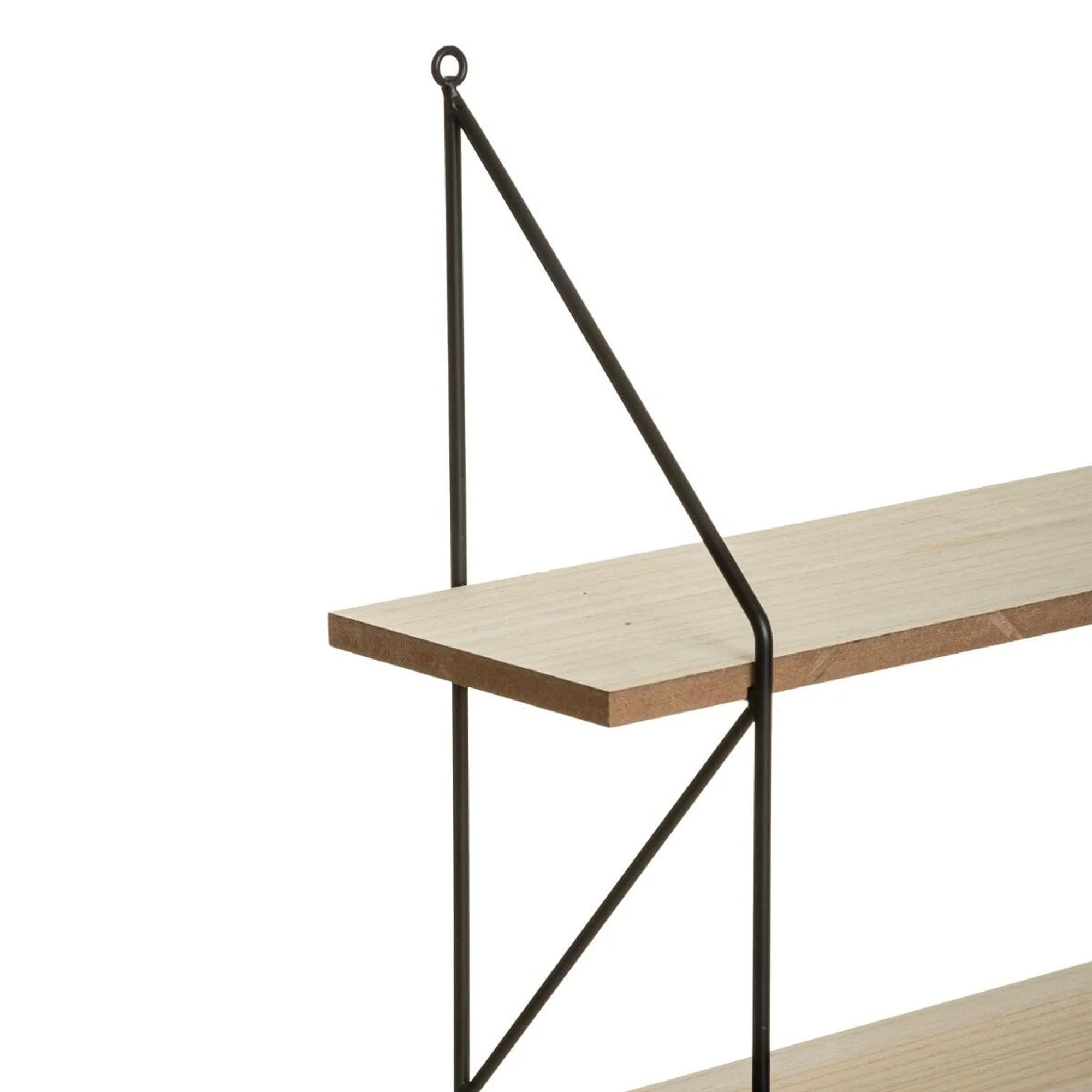 Estantería de pared de metal mdf 60 x 80 iris