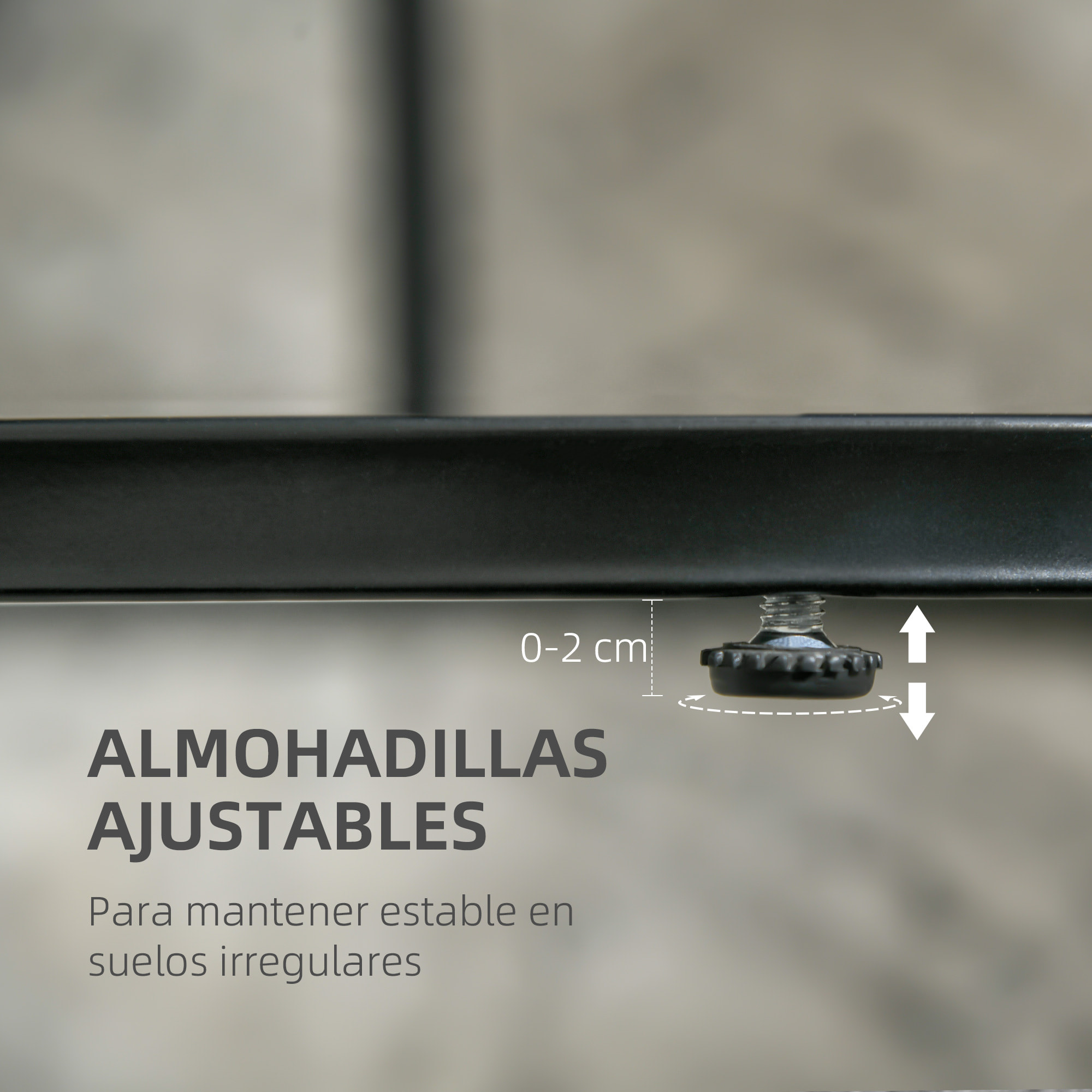 Juego de 2 Mesas de Centro, Mesa Nido Moderna, Mesitas Auxiliares, Tablero con Efecto Mármol, Marco de Acero, para Salón, Dormitorio, Negro