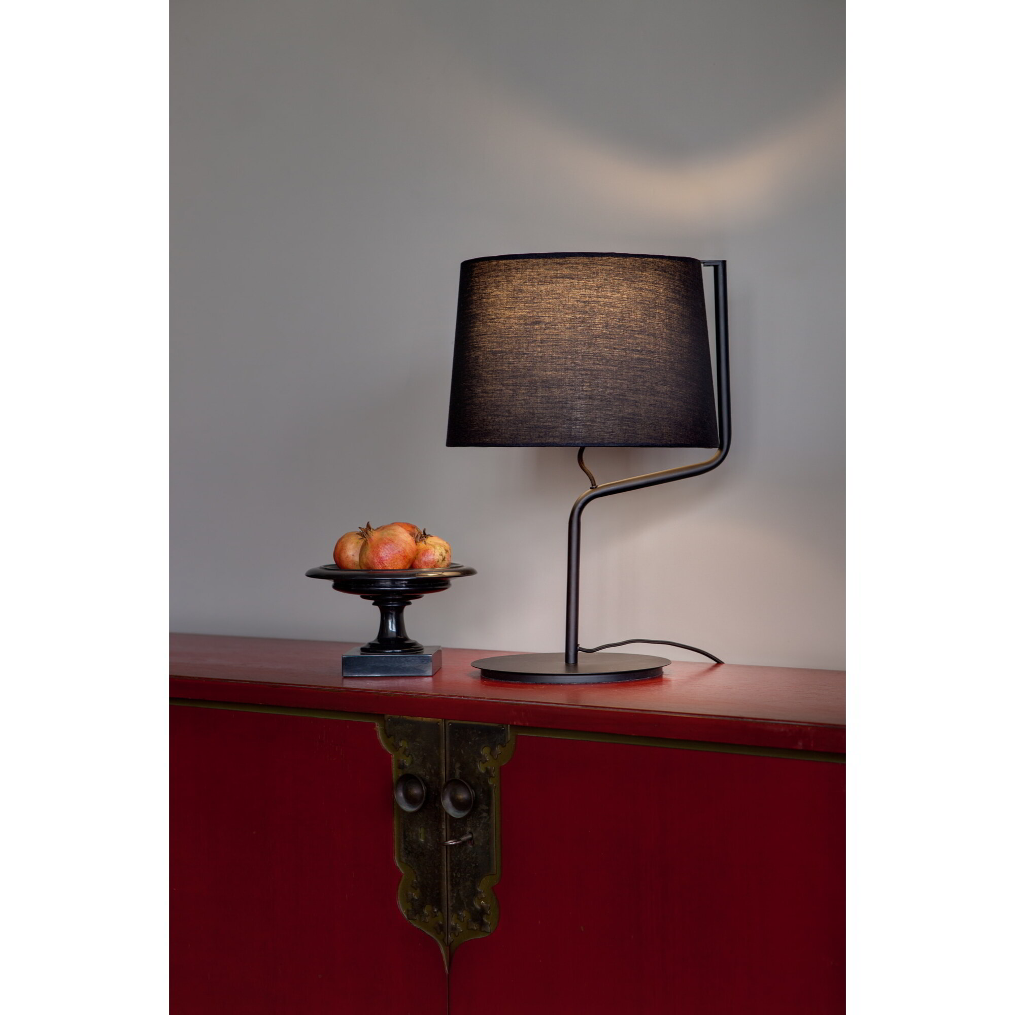 BERNI Lampe de table noire