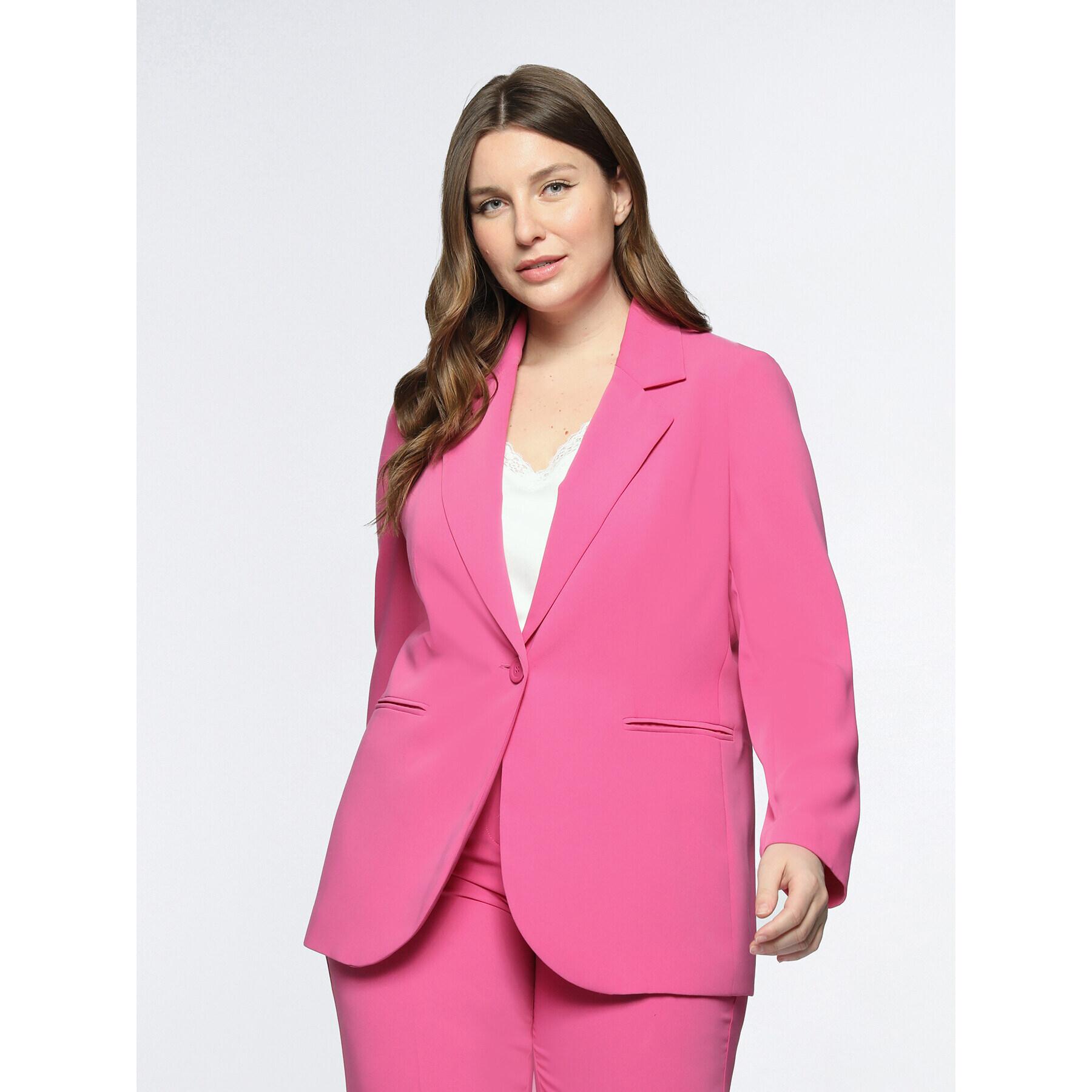 Fiorella Rubino - Blazer a un bottone - Rosa