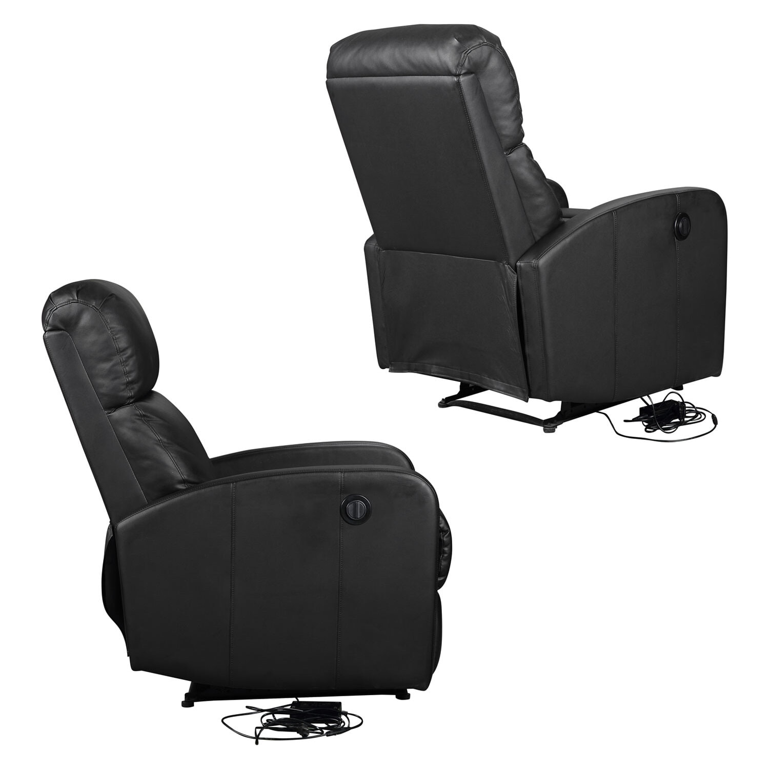 Fauteuil électrique inclinable RELAX noir