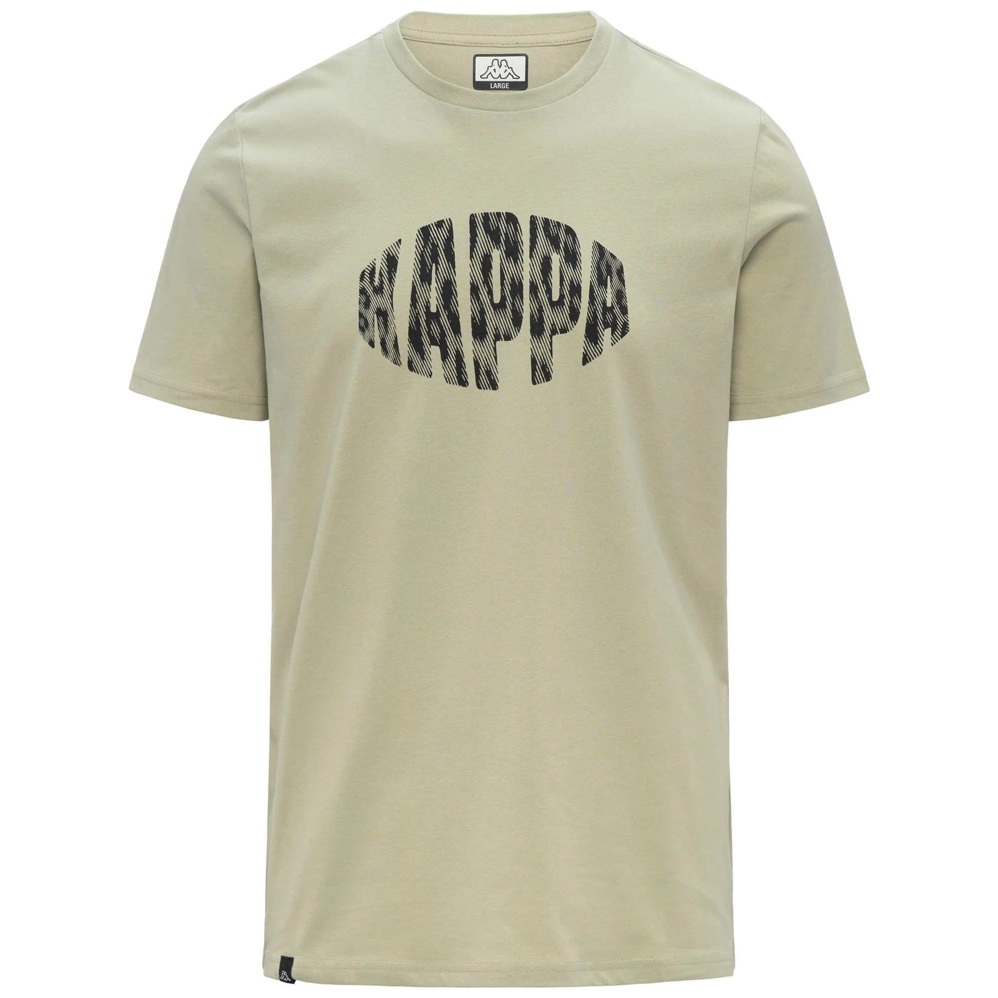 Kappa - Camisetas y tops Hombre Gris - Logo Gess