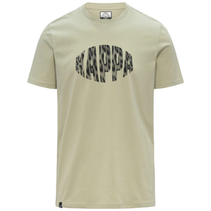 Kappa - Camisetas y tops Hombre Gris - Logo Gess