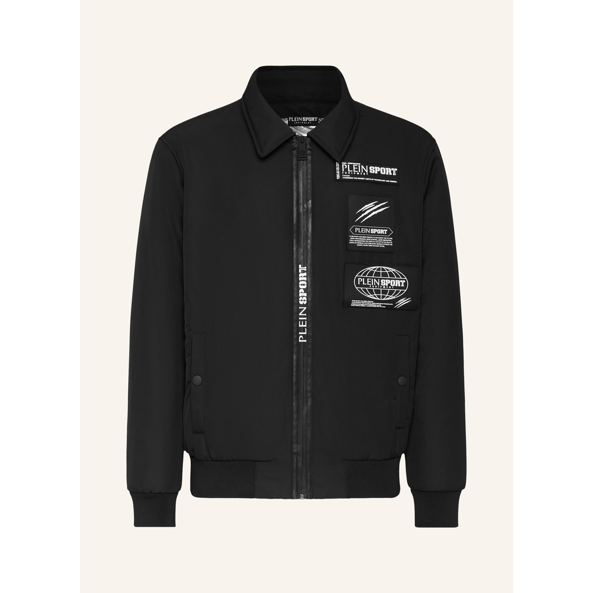 PLEIN SPORT Bomber GLOBAL EXPRESS EDITION