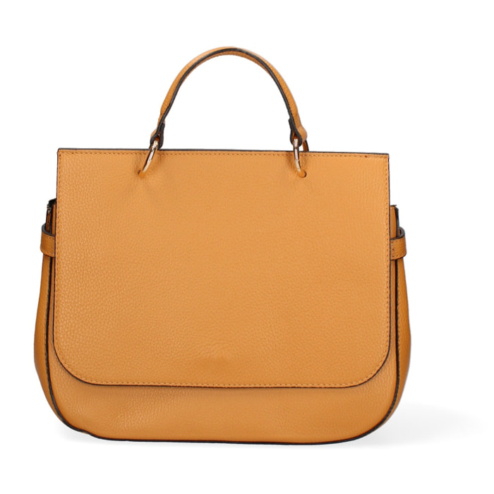Borsa a mano da donna - Modello Novara Plus - Vera pelle - 33.0 x 27.0 x 15.0 cm