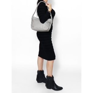 Borsa a spalla da donna - Modello Isara - Vera pelle - 26.0 x 22.0 x 9.0 cm