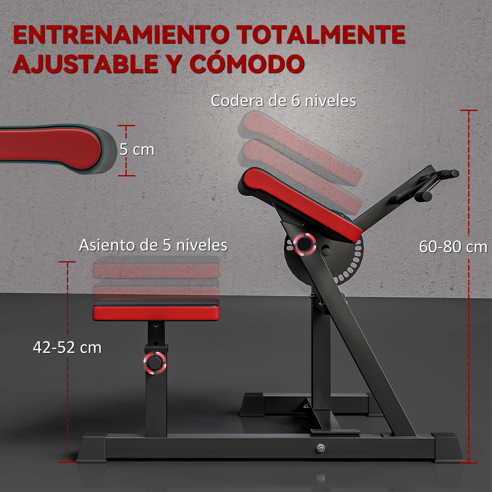 Máquina de Bíceps y Tríceps 2 en 1, Banco de Curl de Predicador con Asiento y Apoyo de Codo Ajustables, Máquina de Curl de Bíceps y Extensión de Tríceps para Entrenamiento en Gimnasio, Casa