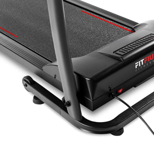 Cinta de correr plegable FITFIU 14km/h inclinación manual y pulsometro 1500w