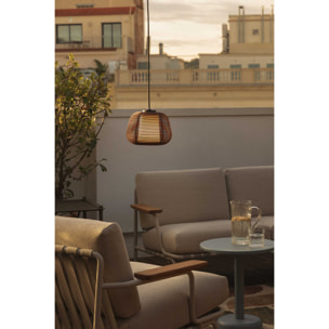 NARITA Suspension avec pavillon marron rouille