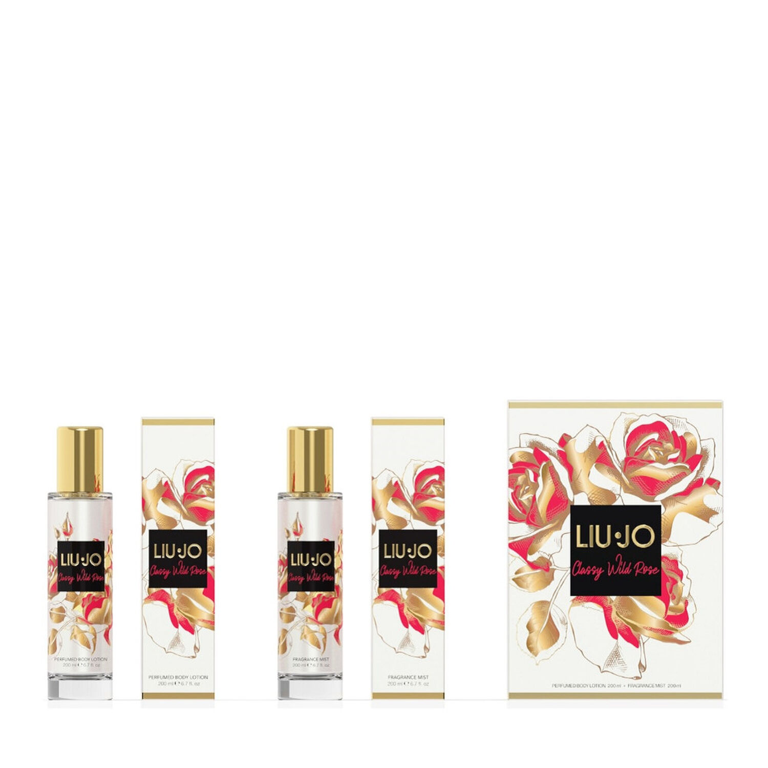Classy Wild Rose - Coffret Brume Parfumée 200 ml + Lait Corps 200 ml