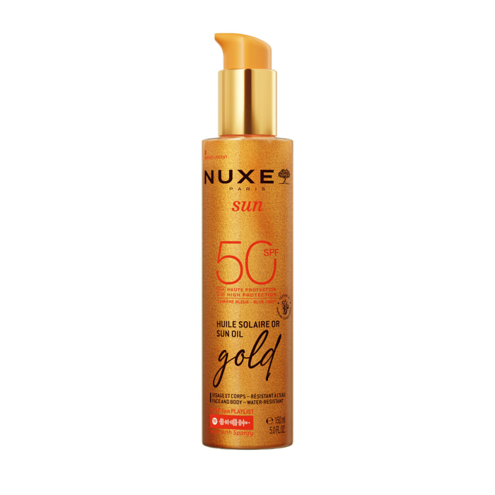 NUXE SUN - Huile solaire or haute protection SPF50 Nuxe Sun 150ml