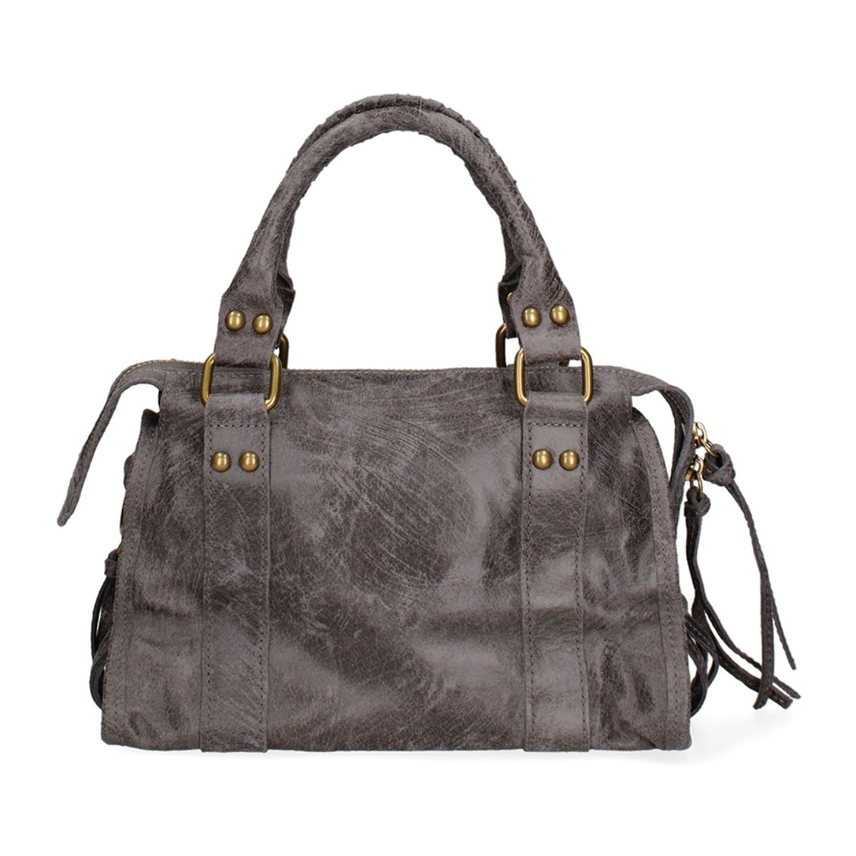 Borsa a spalla da donna - Modello Erisia - Vera pelle - 25.0 x 15.0 x 10.0 cm