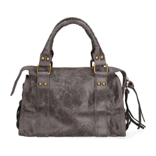 Borsa a spalla da donna - Modello Erisia - Vera pelle - 25.0 x 15.0 x 10.0 cm