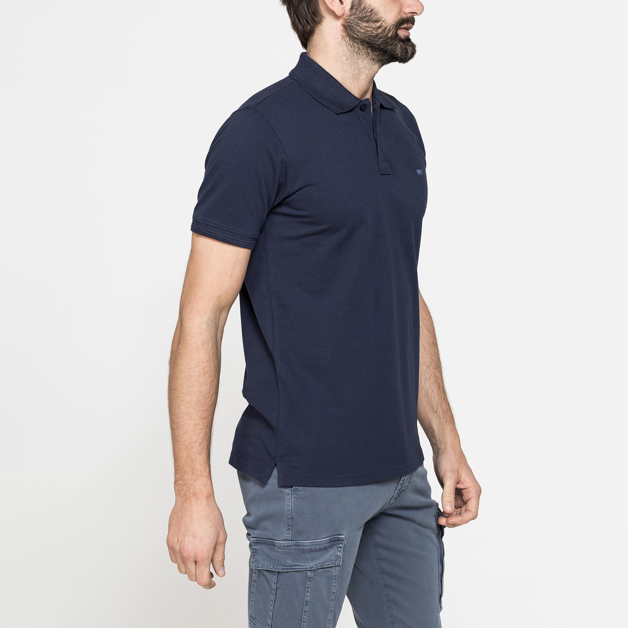 POLO MANICA CORTA IN PIQUET DI COTONE ORGANICO