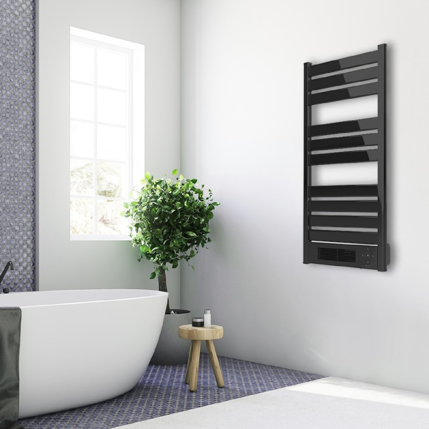 Cecotec Sèche-serviettes Électrique avec Radiateur Ready Warm 9790 Ceramic Towel