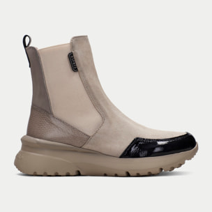 Botin sport Polinesia Negro marfil 5 cm