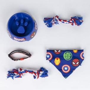 Set para perros diseño avengers capitan américa