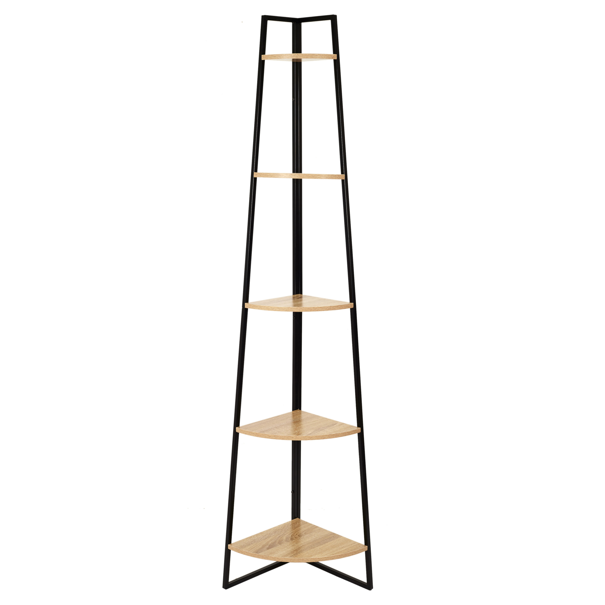 Etagere Angle Bois Et Metal