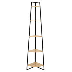 Etagere Angle Bois Et Metal