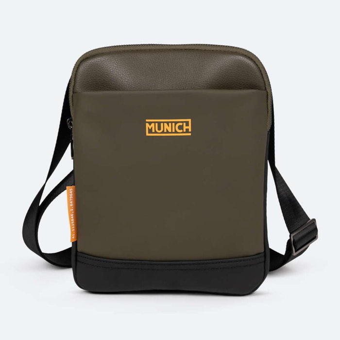 Bandolera Kaki Super Ligera con Diseño Estilizado JUNGLE CROSSBODY SLIM