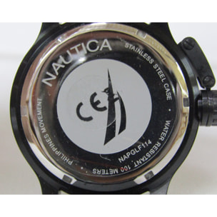 Nautica Orologio Analogico Al Quarzo Glenrock Lagoon