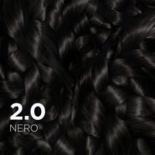 Tinta Capelli 2.0 Nero Colorazione Permanente Good Senza Ammoniaca con Balsamo Nutriente